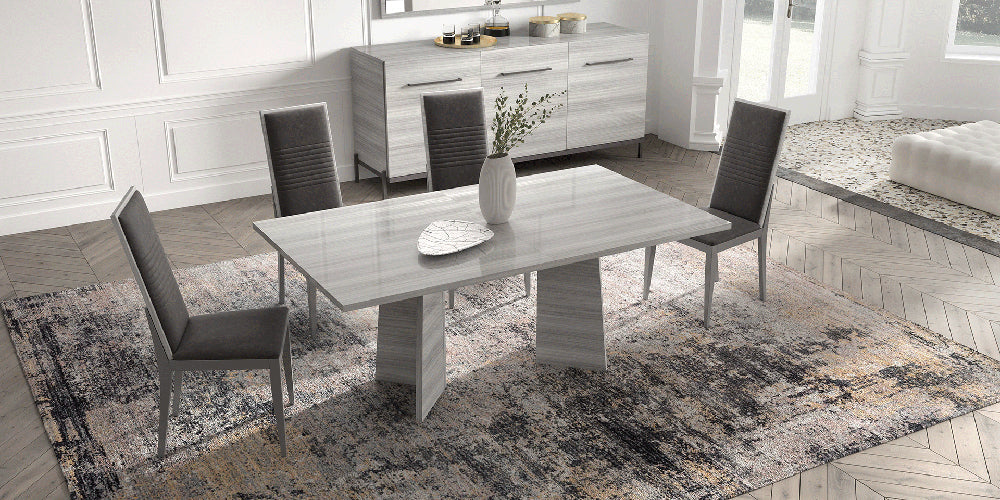 ESF Furniture - Mia 2 Door China in Silver Grey - MIA2DOORCHINA