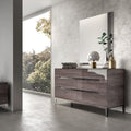 ESF Furniture - Viola Dresser in Purple Elm - VIOLADRESSER