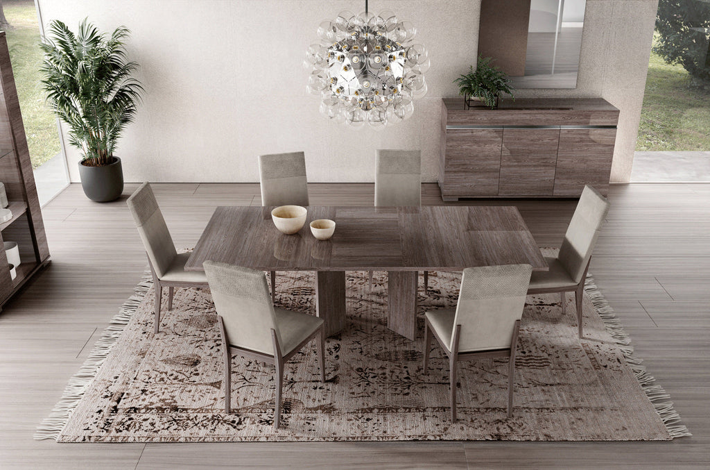 ESF Furniture - Viola Dining Chair in Purple Elm (Set of 4) - VIOLACHAIR