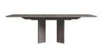 ESF Furniture - Viola Dining Table with 1 - 17.7" Extention in Purple Elm - VIOLATABLE