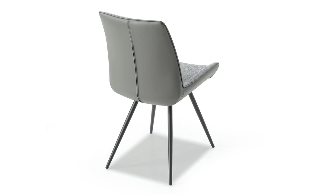ESF Furniture - 109 - 7 Piece Dining Table Set in Grey - 109TABLEGREY-7SET