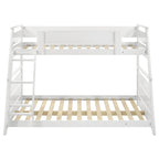 Holden Wood Veneer Twin Over Full Bunk Bed Walnut