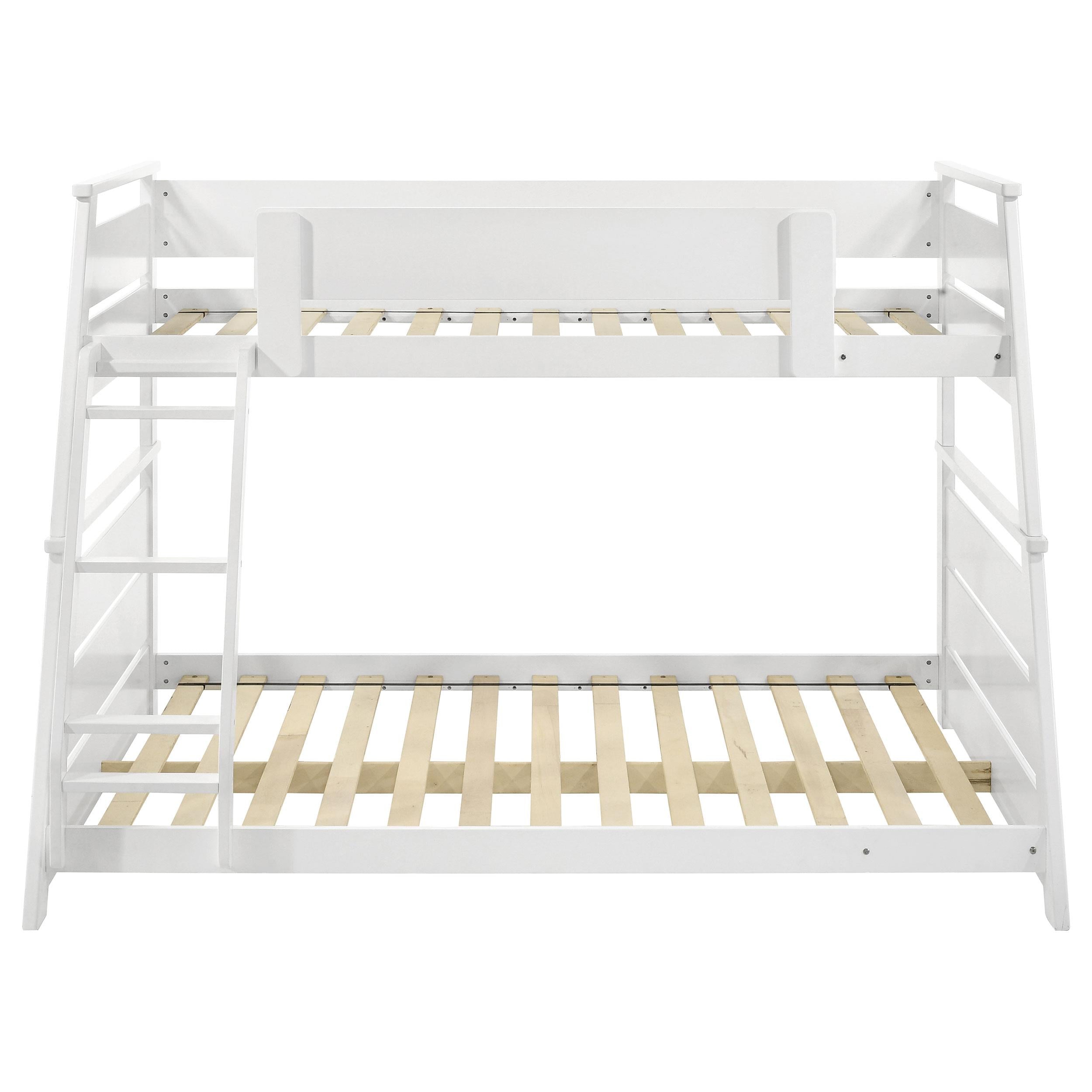 Holden Wood Veneer Twin Over Full Bunk Bed Walnut