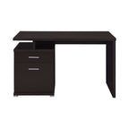 Irving 47-inch 2-drawer Office Computer Desk Cappuccino