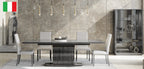 ESF Furniture - Vulcano 11 Piece Dining Room Set in Luxury Grey Oak - VULCANOTABLE-11SET