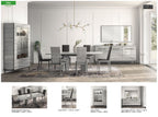 ESF Furniture - Mia Dining Chair in Silver Grey (Set of 4) - MIACHAIR