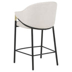 Chadwick Fabric Upholstered Counter Height Chair Beige (Set of 2)