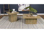 Devar Square Engineered Wood Coffee Table Mango Brown
