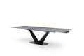 ESF Furniture - 9436 Dining Table Two 20'' Extensions in Light Grey - 9436TABLE