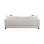 Mcloughlin Upholstered Sloped Arm Sectional Sofa Platinum