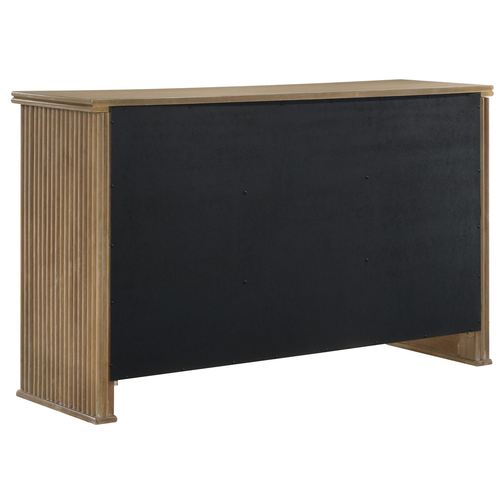 Adina Distressed Light Brown 3-door 59-inch Sideboard Server