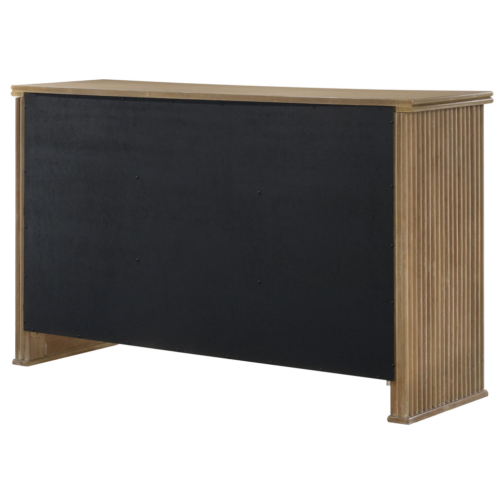 Adina Distressed Light Brown 3-door 59-inch Sideboard Server