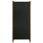 Adina Distressed Light Brown 77-inch Tall Display Cabinet