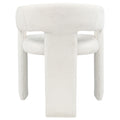 Carlow Upholstered Dining Arm Chair White (Set of 2)