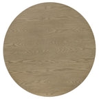 Hamlyn 47-inch Round Wood Dining Room Table Natural Oak