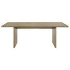 Decker 82-inch Rectangular Wood Dining Table Natural Oak