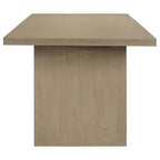 Decker 82-inch Rectangular Wood Dining Table Natural Oak