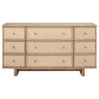 Kailani 4-piece Eastern King Bedroom Set Beige Oak