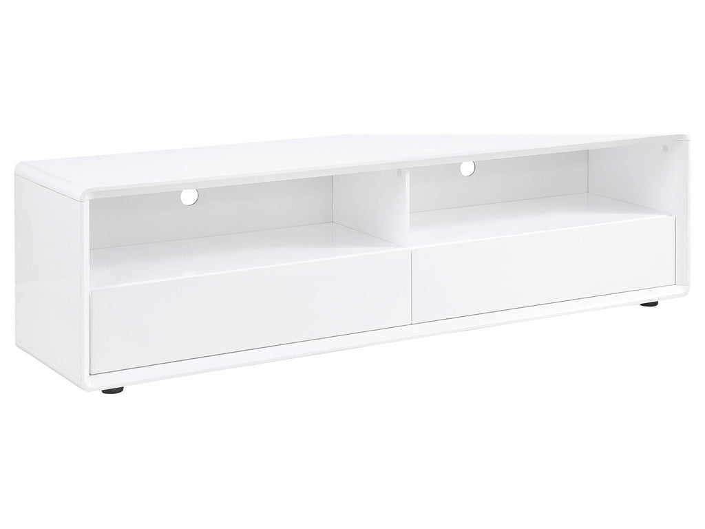 Ellice 71-inch TV Stand Media Console White