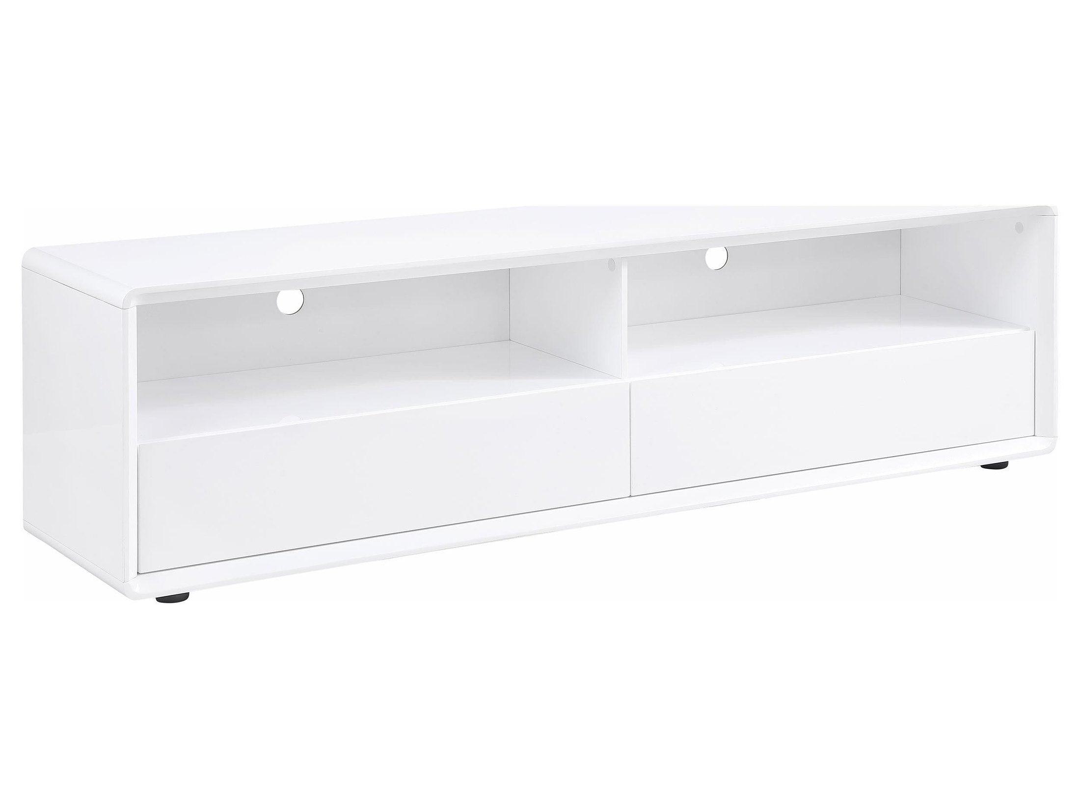 Ellice 71-inch TV Stand Media Console White