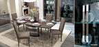 ESF Furniture - Platinum Slim Dining Table 10 Piece Dining Room Set - PLATINUMTABLE-10SET