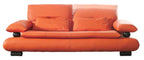ESF Furniture -  410 Living Room 3 Piece Living Room Set in Orange - 410ORANGESLC-3SET