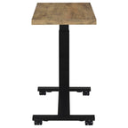Westpark Height Adjustable Mobile Bedroom C-Table Black