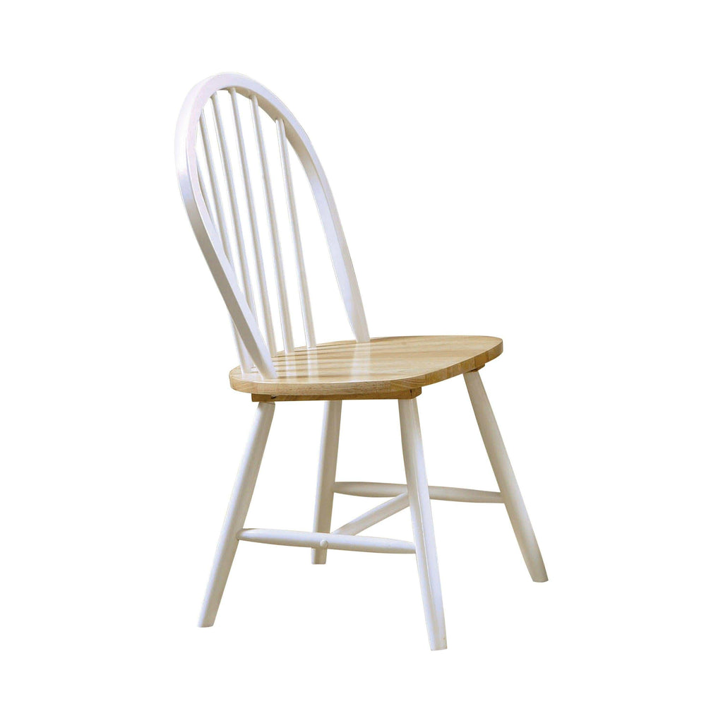 Cinder Wood Dining Side Chair White (Set of 4)
