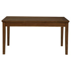 Atwood Rectangular Wood Dining Table Warm Brown