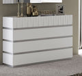 ESF Furniture - Marina Single Dresser 120 Cm in White  - MARINADRESSER-WH