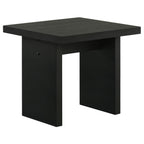 Decker Square Occasional Side End Table Natural Oak