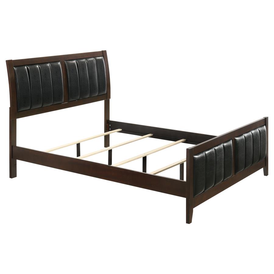 Carlton 5-piece Eastern King Bedroom Set Cappuccino