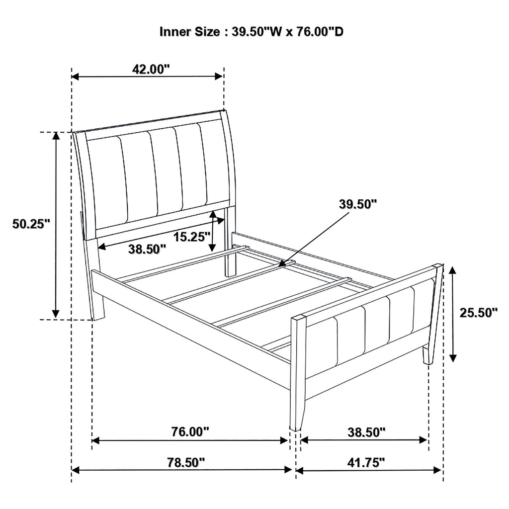 Carlton Panel Bed