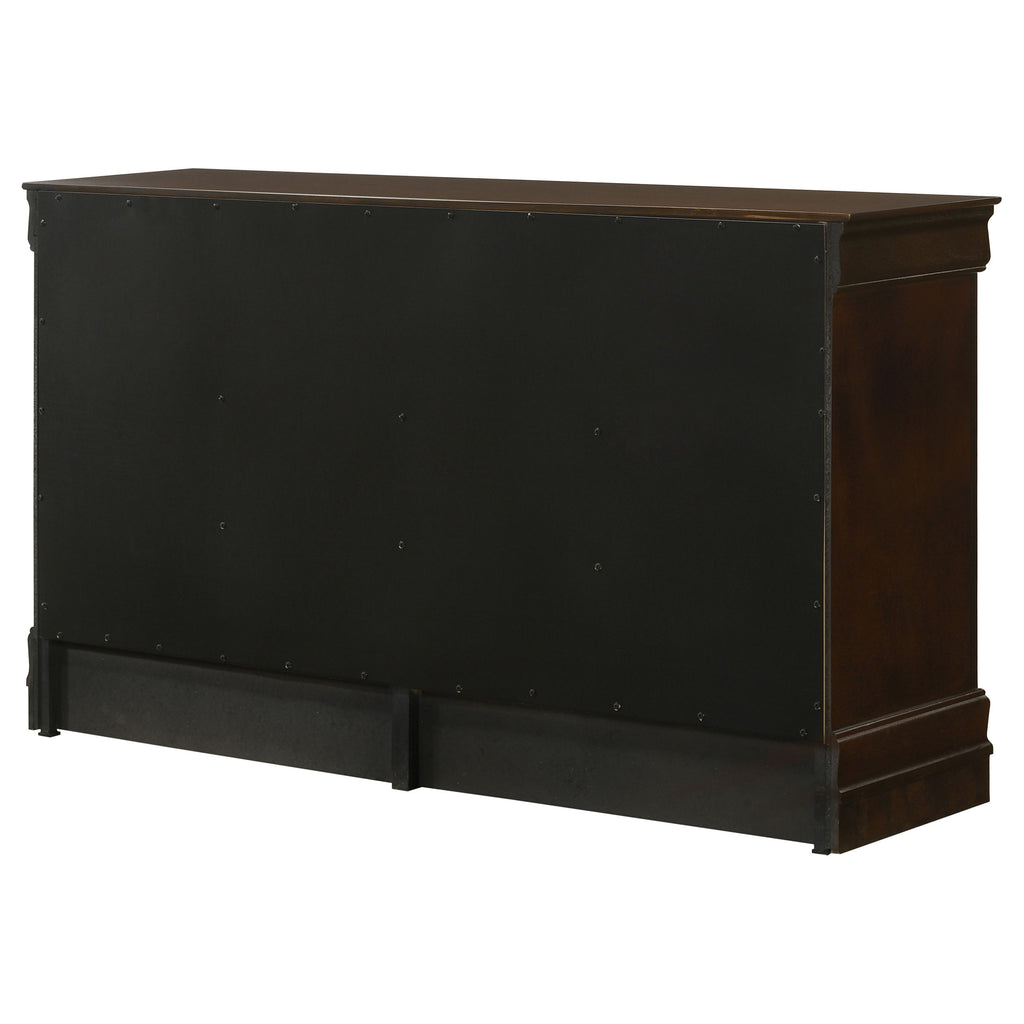 Louis Philippe Cappuccino Dresser