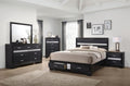 Miranda 5-piece California King Bedroom Set Black - 206361KW-S5