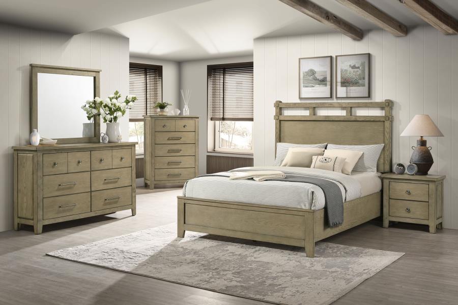 Hazlewood 5-piece Queen Bedroom Set Vineyard Oak - 207531Q-S5