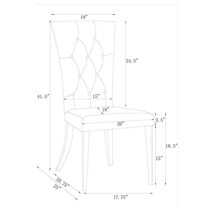 Kerwin Rectangular 71-inch Stone Top Dining Table White