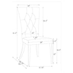 Kerwin Rectangular 71-inch Stone Top Dining Table White