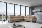ESF Furniture - 2119 Sectional Sofa in Beige - 2119-SEC-BGE