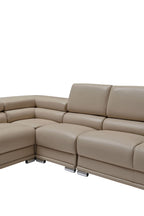 ESF Furniture - 2119 Sectional Sofa in Beige - 2119-SEC-BGE