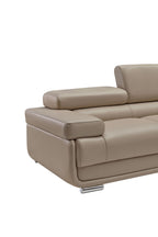 ESF Furniture - 2119 Sectional Sofa in Beige - 2119-SEC-BGE