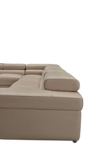 ESF Furniture - 2119 Sectional Sofa in Beige - 2119-SEC-BGE