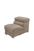 ESF Furniture - 2119 Sectional Sofa in Beige - 2119-SEC-BGE