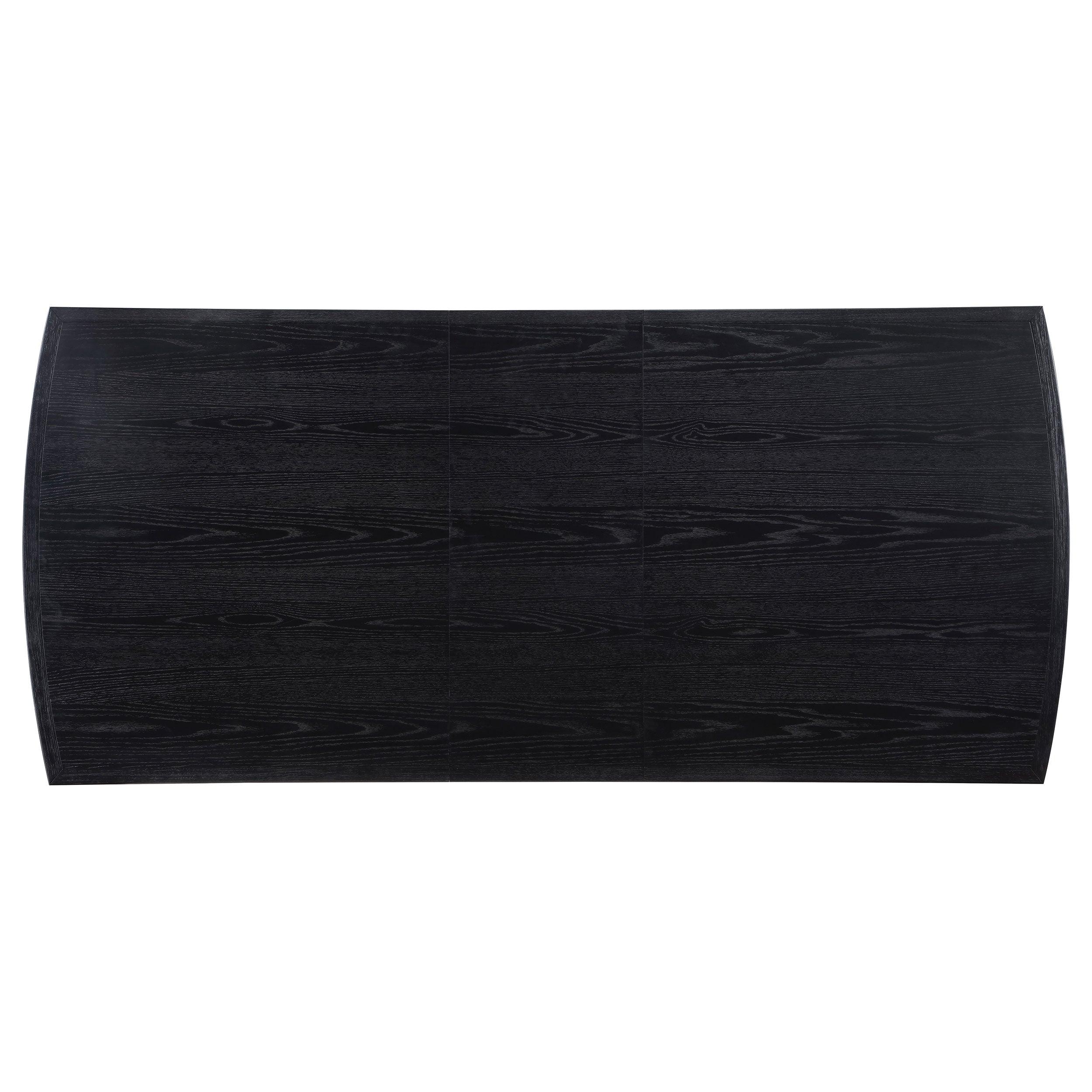 Brookmead 100-inch Extension Leaf Dining Table Black