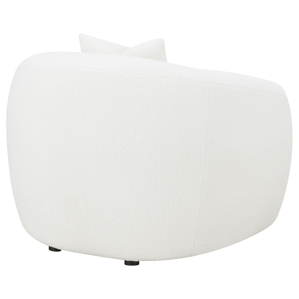 Isabella Fabric Upholstered Accent Chair Sand