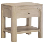 Solano 1-drawer Nightstand Bedside Table Weathered Mango - 222522