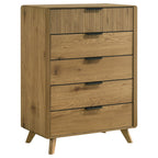 Bennett 4-piece Eastern King Bedroom Set Light Oak