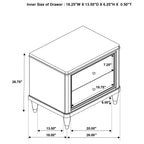 Emberlyn Brown Nightstand