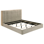Arielle Bookcase Panel Storage Bed
