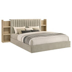 Arielle Bookcase Panel Storage Bed